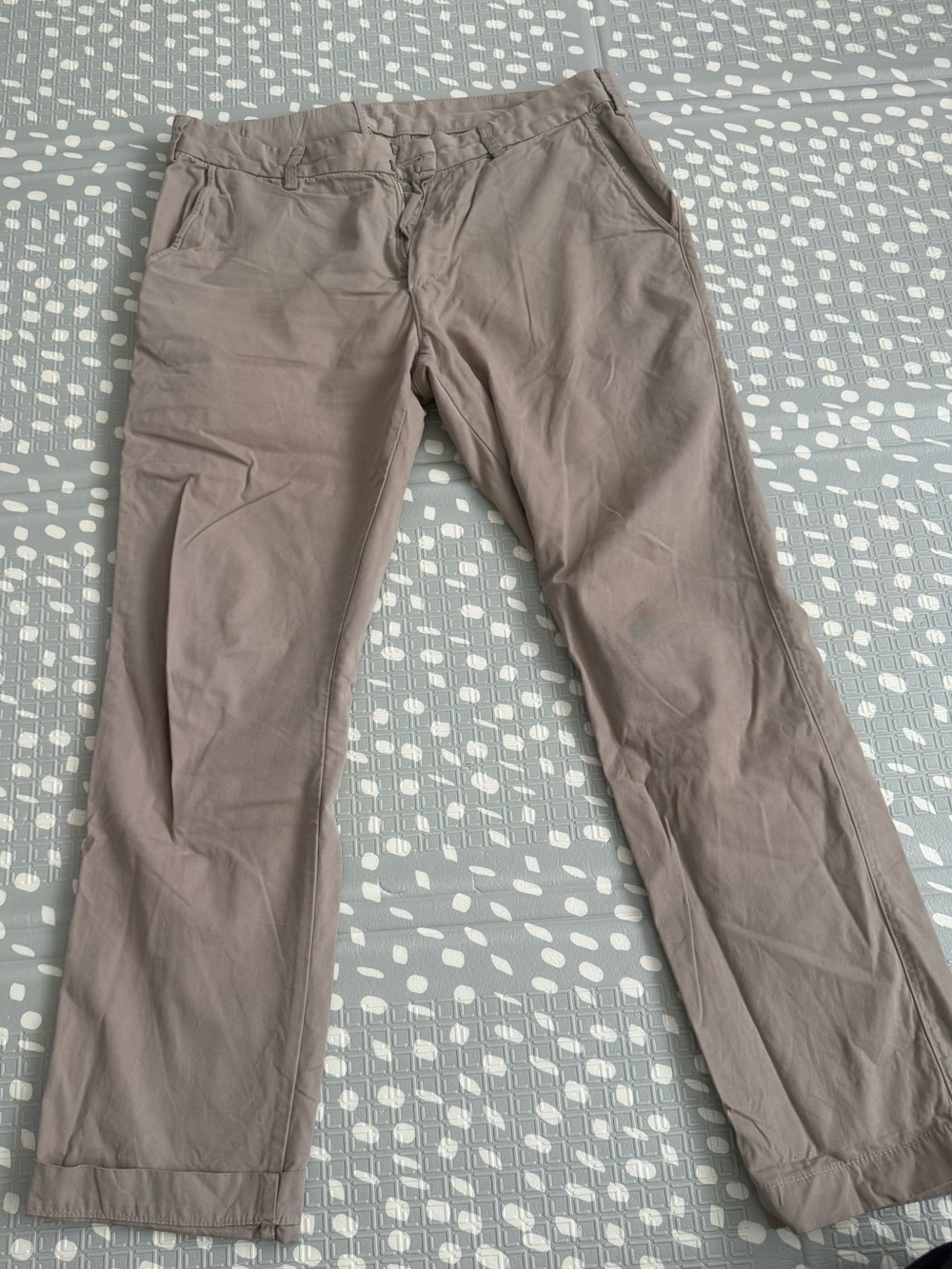Save Khaki Light Twill Trousers Khaki, 34
